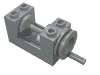 String Reel Winch 2 x 4 x 2 (Light Gray Drum)