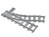 Train, Track 9V Switch Point Left
