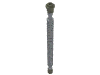 Hose, Flexible 12L with Tabbed Dark Gray Ends