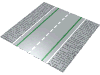 Baseplate 32 x 32 Road 7-Stud Straight with Road Print