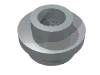 Plate Round 1 x 1 with Open Stud