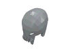 Набор LEGO Minifig Helmet Alien Skull with Fangs, Светлый сине-серый