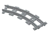 Train, Track Plastic, Narrow, Curve