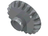 Technic, Gear 20 Tooth Bevel with Pin Hole
