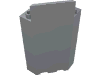 Panel 3 x 3 x 6 Corner Wall without Bottom Indentations