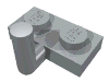 Plate Special 1 x 2 with Arm Up [Horizontal Arm 5mm]