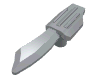Minifig Hand Dagger