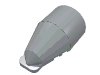 Windscreen 7 x 4 x 2 Round Extended Front Edge