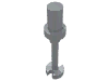 Bar 3L with Handle, Stop Ring and Side Stops (Minifig Ski Pole)