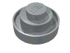 Набор LEGO Minifig Barbell Weight, Светлый сине-серый
