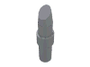 Friends Accessories Lipstick with Light Bluish Gray Handle