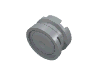 Набор LEGO Wheel 11 x 6 with Smooth Hubcap, Светлый сине-серый