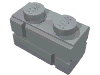 Brick Special 1 x 2 with Masonry Brick Profile