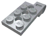 Hinge Plate 2 x 4 with Pin Hole - Top