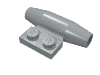 Engine, Smooth Small, 1 x 2 Side Plate with Axle Holders and Slot