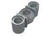 Technic Beam 1 x 3 with Ball Joint in Middle