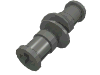 Набор LEGO Technic Worm Gear 2 Axle Holes, Темный сине-серый