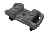 Набор LEGO Train Wheel Pair, Complete Assembly, Темный сине-серый