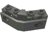 Набор LEGO Technic Brick 1 x 2 - 1 x 2 Angled with Bumper Holder [Closed Front], Темный сине-серый