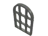 Набор LEGO Window 1 x 2 x 2 & 2/3 Pane Twisted Bar with Rounded Top, Темный сине-серый