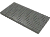 Набор LEGO Brick 12 x 24, Темный сине-серый