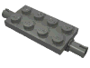 Набор LEGO Plate Special 2 x 4 with Pins, Темный сине-серый