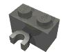 Набор LEGO Brick Special 1 x 2 with Vertical Clip [Thick U Clip], Темный сине-серый