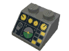 Набор LEGO Slope 45В° 2 x 2 with Flight Control Print, Темный сине-серый