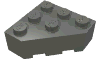Набор LEGO Wedge 3 x 3 Cut Corner, Темный сине-серый