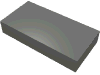 Набор LEGO Tile 1 x 2 [Undetermined Type], Темный сине-серый
