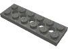 Набор LEGO Technic Plate 2 x 6 [5 Holes], Темный сине-серый