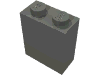 Набор LEGO Brick 1 x 2 x 2 with Inside Stud Holder, Темный сине-серый