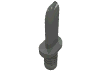 Набор LEGO Minifig Knife, Темный сине-серый