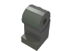 Набор LEGO Minifig Leg Right, Темный сине-серый