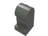 Набор LEGO Minifig Leg Left, Темный сине-серый