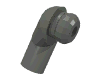 Набор LEGO Minifig Arm Right, Темный сине-серый