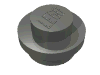Набор LEGO Plate Round 1 x 1 with Solid Stud, Темный сине-серый
