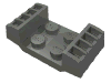 Набор LEGO Plate Special 2 x 2 with Grills, Темный сине-серый