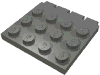Набор LEGO Hinge Vehicle Roof 4 x 4, Темный сине-серый