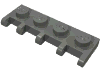 Набор LEGO Hinge Vehicle Roof Holder 1 x 4, Темный сине-серый