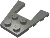Набор LEGO Wedge Plate 4 x 4, Темный сине-серый