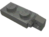 Набор LEGO Hinge Plate 1 x 2 Locking with 1 Finger On End [Undetermined Type], Темный сине-серый