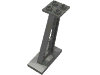 Набор LEGO Support 2 x 4 x 5 Stanchion Inclined, 5mm wide posts, Темный сине-серый