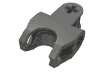 Набор LEGO Technic, Axle Connector 2 x 3 with Ball Socket, Closed Sides, Squared Ends, Темный сине-серый