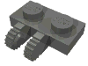 Набор LEGO Hinge Plate 1 x 2 Locking with 2 Fingers on Side, Темный сине-серый