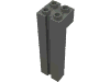 Набор LEGO Brick Special 2 x 2 x 6 with Groove, Темный сине-серый