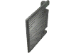 Набор LEGO Window 1 x 2 x 3 Shutter with Hinges and No Handle, Темный сине-серый
