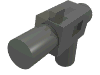 Набор LEGO Minifig Armour Leg Anti-Blast Kama, Темный сине-серый