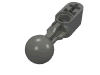 Набор LEGO Beam 1 x 2 with Ball Joint Straight, Темный сине-серый