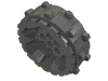 Набор LEGO Wheel Hard Plastic with Small Cleats, Темный сине-серый